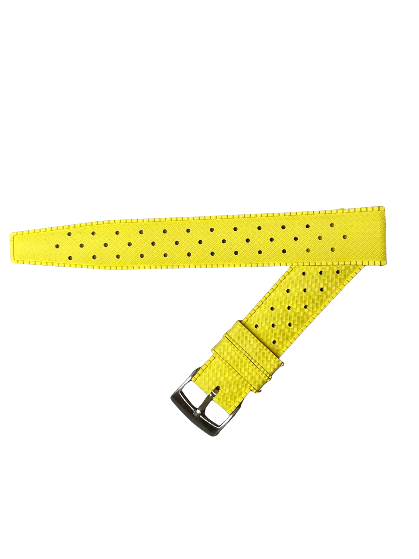 20x18 mm yellow tropic strap - Tang buckle