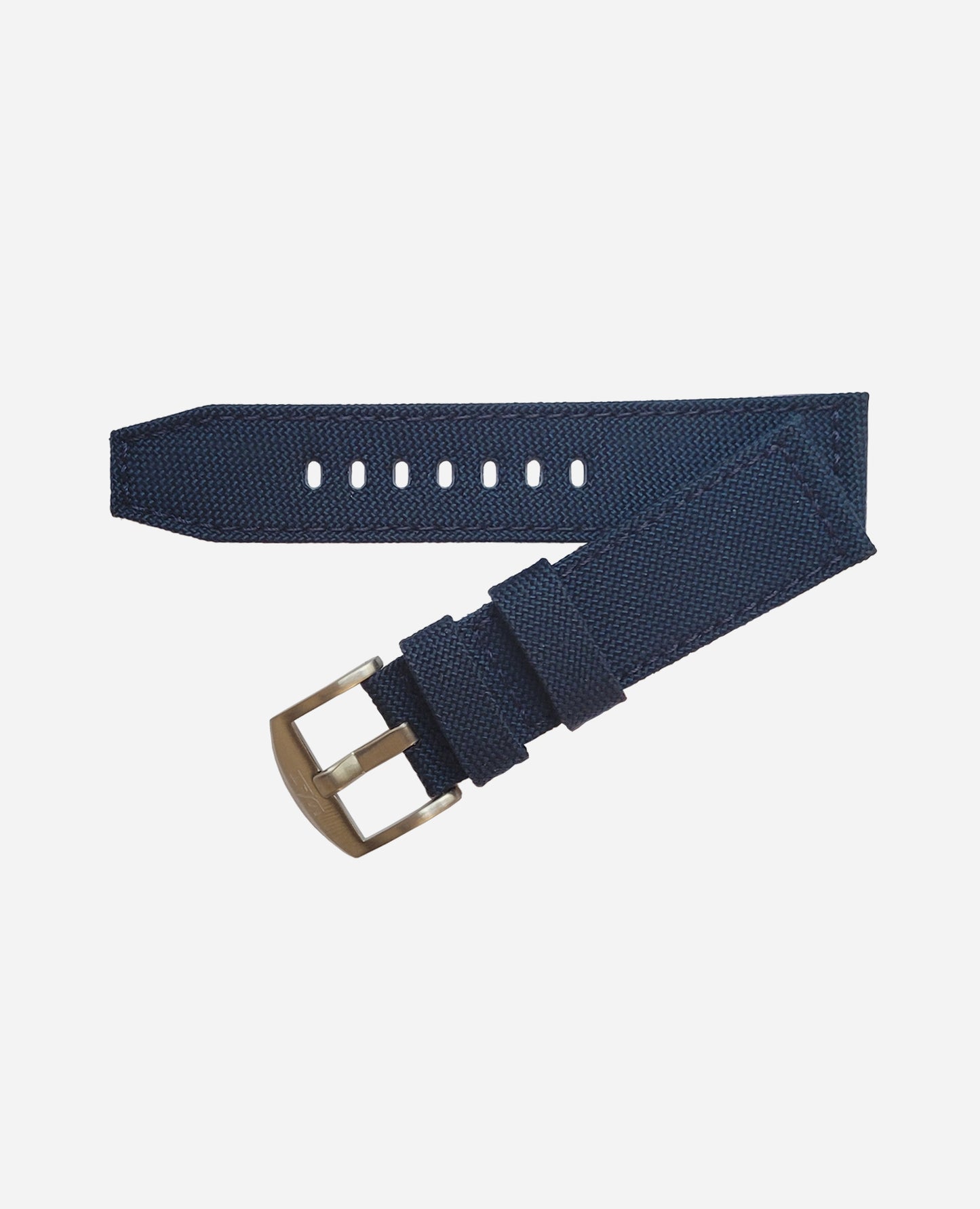 24x22 mm blue canvas strap - Tang buckle