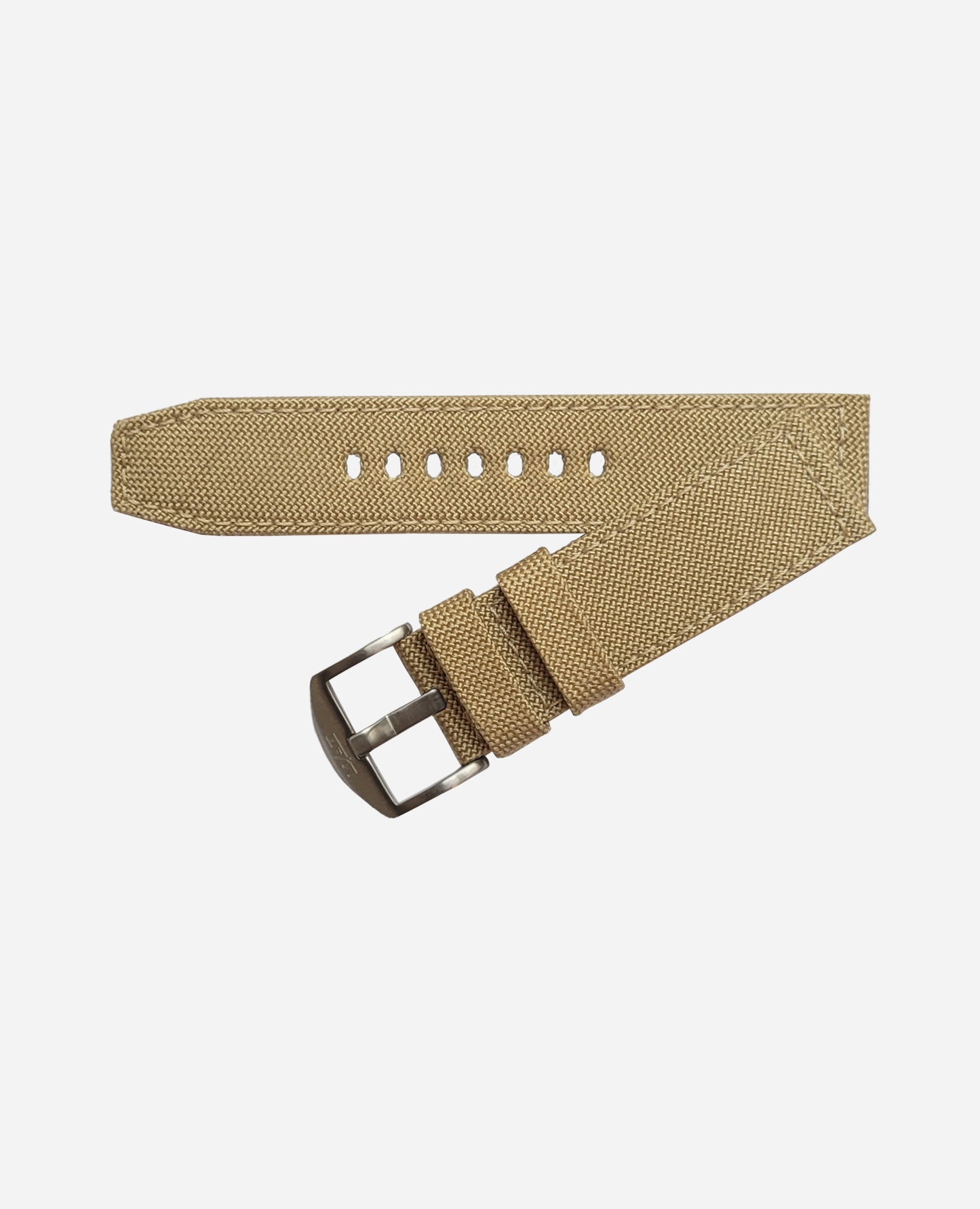 24x24 mm sand canvas strap - Tang buckle