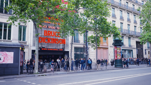Backstage at the Olympia · Bruce Dickinson